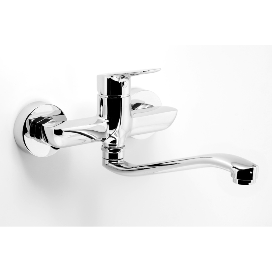 Novaservis - Lavabo/grifo de lavabo METALIA cromo brillante
