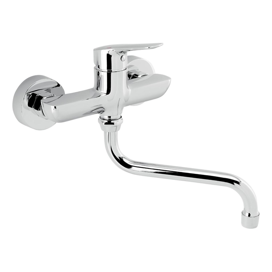 Novaservis - Lavabo/grifo de lavabo METALIA cromo brillante
