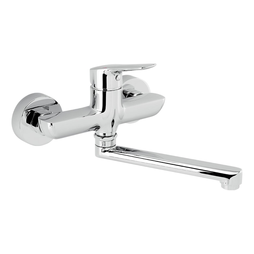 Novaservis - Lavabo/grifo de lavabo METALIA cromo brillante