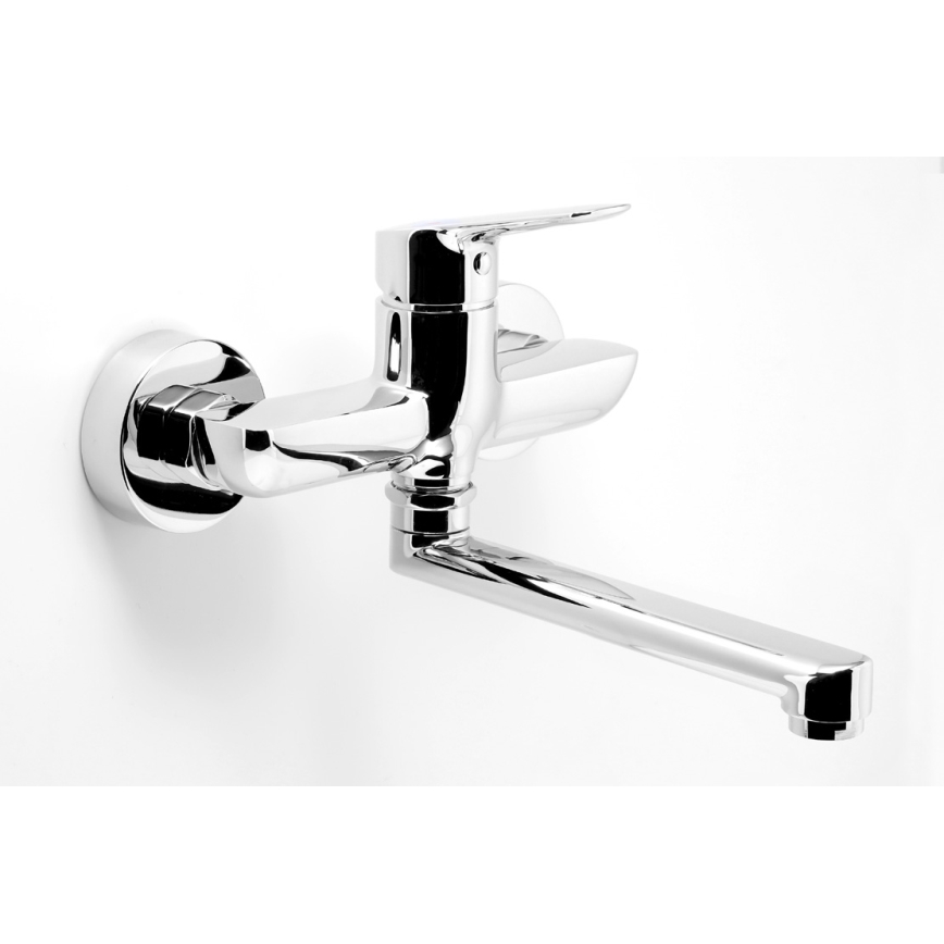 Novaservis - Lavabo/grifo de lavabo METALIA cromo brillante