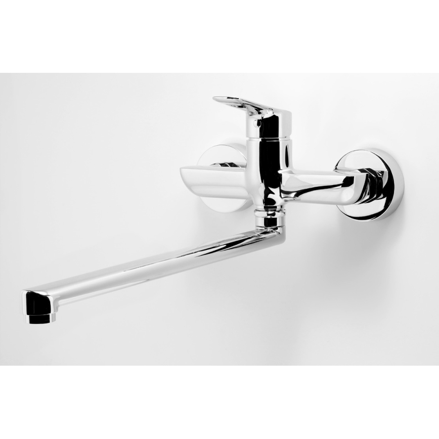 Novaservis - Lavabo/grifo de lavabo METALIA cromo brillante