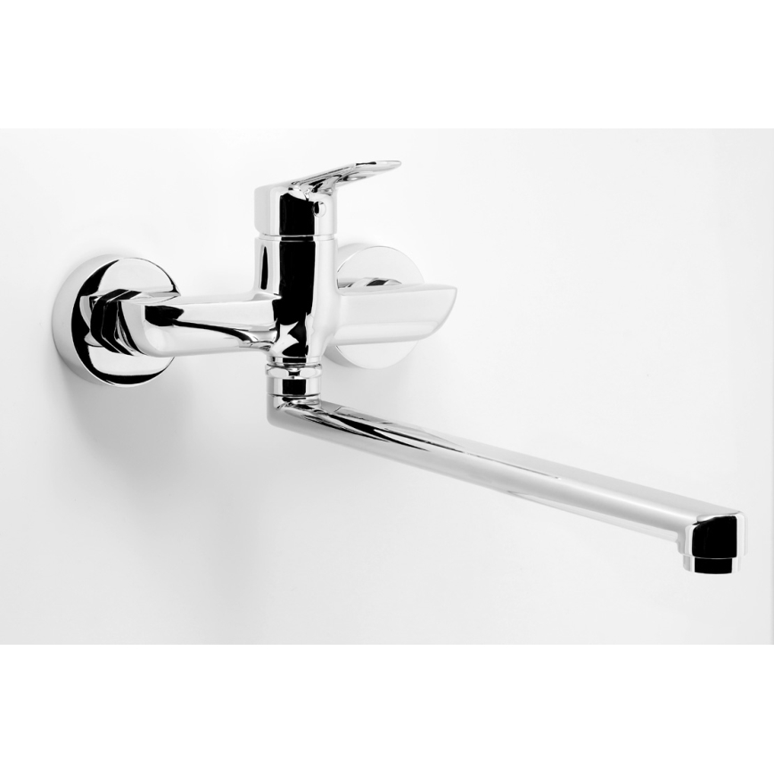 Novaservis - Lavabo/grifo de lavabo METALIA cromo brillante