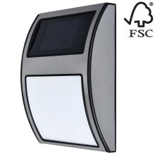 Número de casa solar LED LED/3x0,1W/2,4V IP44 - Certificado FSC