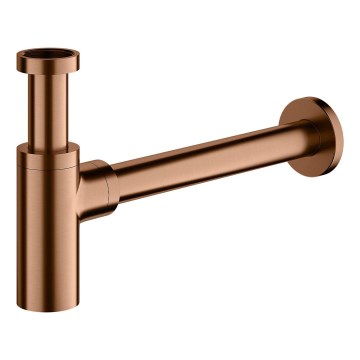 OMNIRES A186CPB - Sifón de lavabo TRAP cobre cepillado