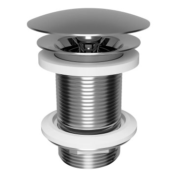 OMNIRES A82CR - Desagüe de lavabo DRAIN diá. 7,2 cm cromo brillante