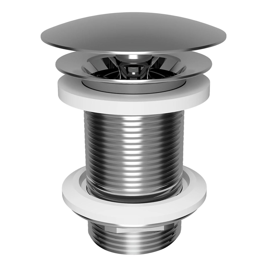 OMNIRES A82CR - Desagüe de lavabo DRAIN diá. 7,2 cm cromo brillante