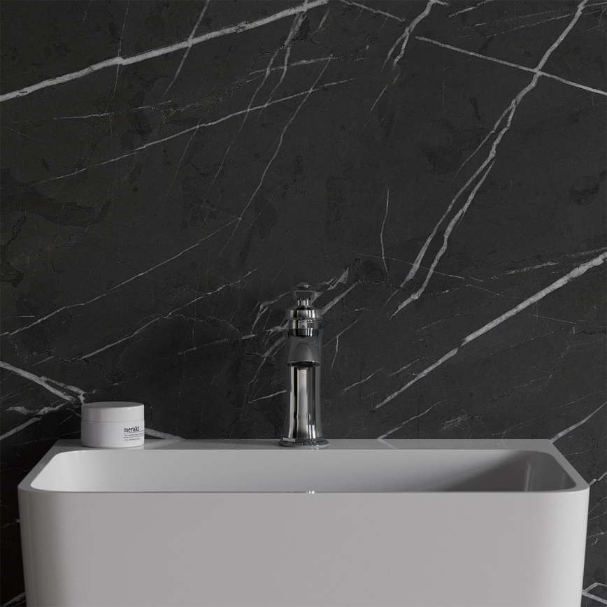 OMNIRES AM5210CR - Grifo de lavabo ARMANCE 18 cm cromo brillante