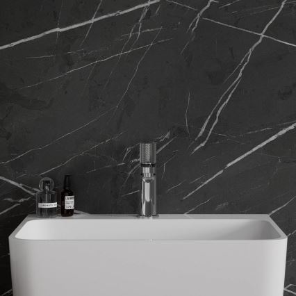 OMNIRES CT8010CR - Grifo de lavabo CONTOUR 16,6 cm cromo brillante