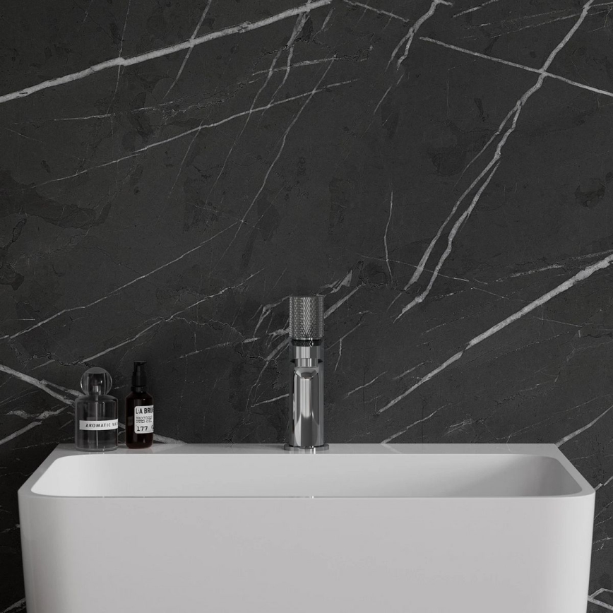 OMNIRES CT8010CR - Grifo de lavabo CONTOUR 16,6 cm cromo brillante