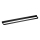 OMNIRES DA70216BL - Toallero de pared DARLING 61 cm negro semimate