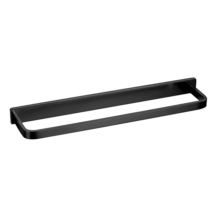OMNIRES DA70230BL - Toallero de pared DARLING 37 cm Semi-fosco negro