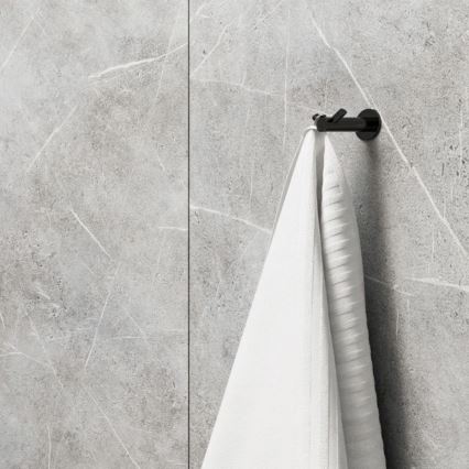 OMNIRES MP60120BL - Percha de pared MODERN PROJECT negro mate