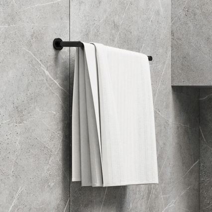 OMNIRES MP60216BL - Toallero de pared MODERN PROJECT 60 cm mate negro