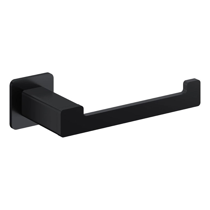OMNIRES NL80510BL - Portarrollos de papel higiénico NELSON mate negro