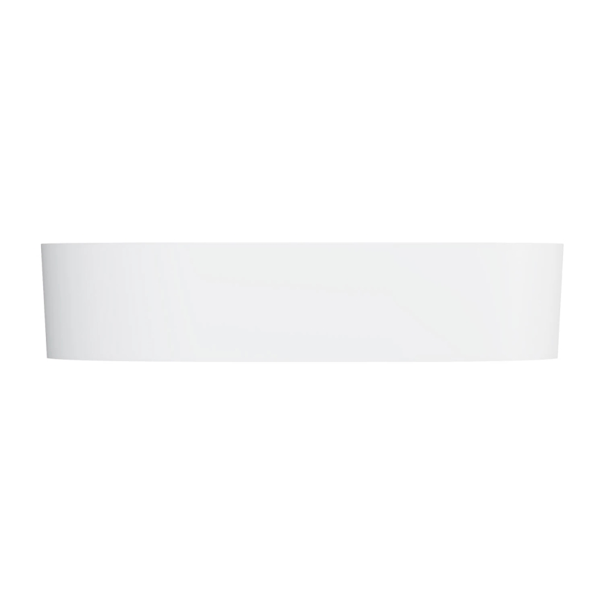 OMNIRES OVOUNBM - Lavabo sobre encimera OVO 55x36 cmdolomit/blanco mate