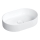 OMNIRES OVOUNBP - Lavabo sobre encimera OVO 55x36 cm dolomita/blanco brillante
