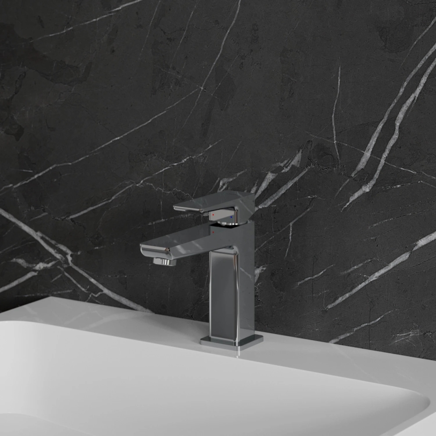 OMNIRES PM7410CR - Grifo de lavabo PARMA 15 cm cromo brillante