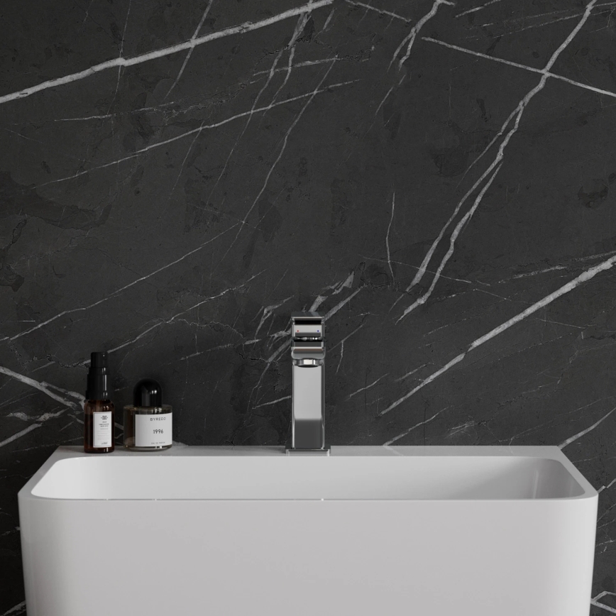 OMNIRES PM7410CR - Grifo de lavabo PARMA 15 cm cromo brillante