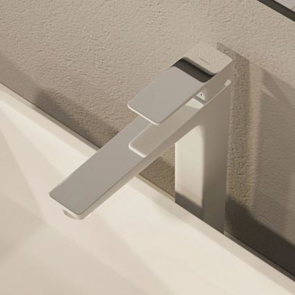 OMNIRES PM7412CRB - Grifo de lavabo PARMA 27,3 cm cromo brillante/blanco