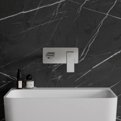 OMNIRES PM7415CR - Grifo de lavabo para instalación empotrada PARMA cromo brillante