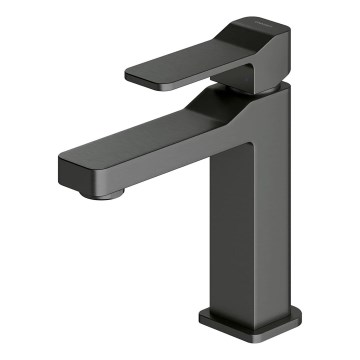 OMNIRES SL7710GR - Grifo de lavabo SLIDE 17 cm grafito cepillado
