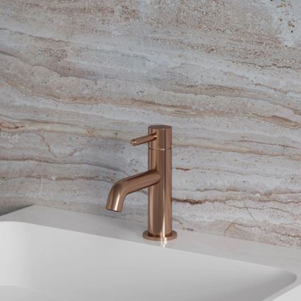 OMNIRES Y1210NCPB - Grifo de lavabo Y 16,2 cm cobre cepillado