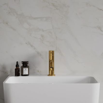 OMNIRES Y1210NGL - Grifo de lavabo Y 16,2 cm dorado brillante