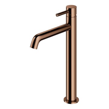 OMNIRES Y1212CP - Grifo de lavabo Y 30,8 cm cobre brillante
