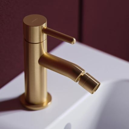 OMNIRES Y1220GLB - Grifo de bidé Y 14,5 cm oro cepillado