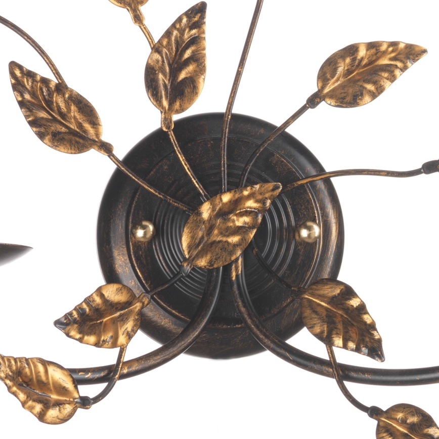ONLI - Aplique COLLANA 1xE14/6W/230V bronce/dorado