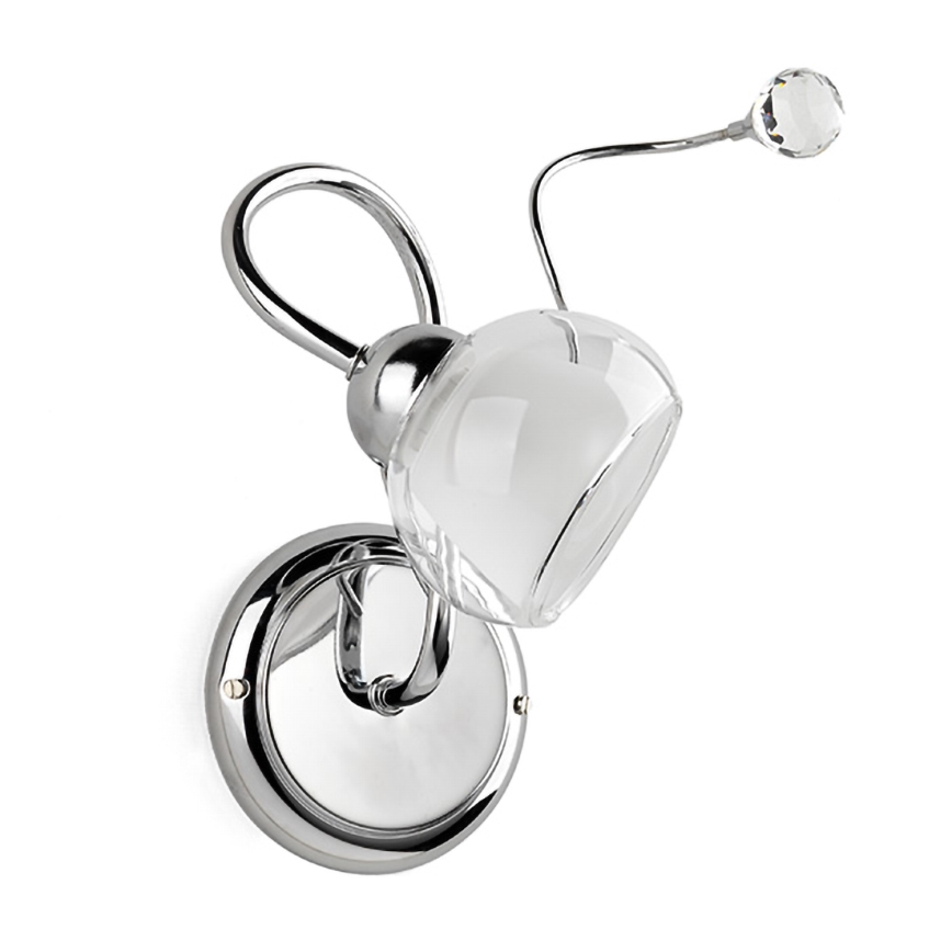 ONLI - Aplique WENDY 1xE14/6W/230V cromo brillante