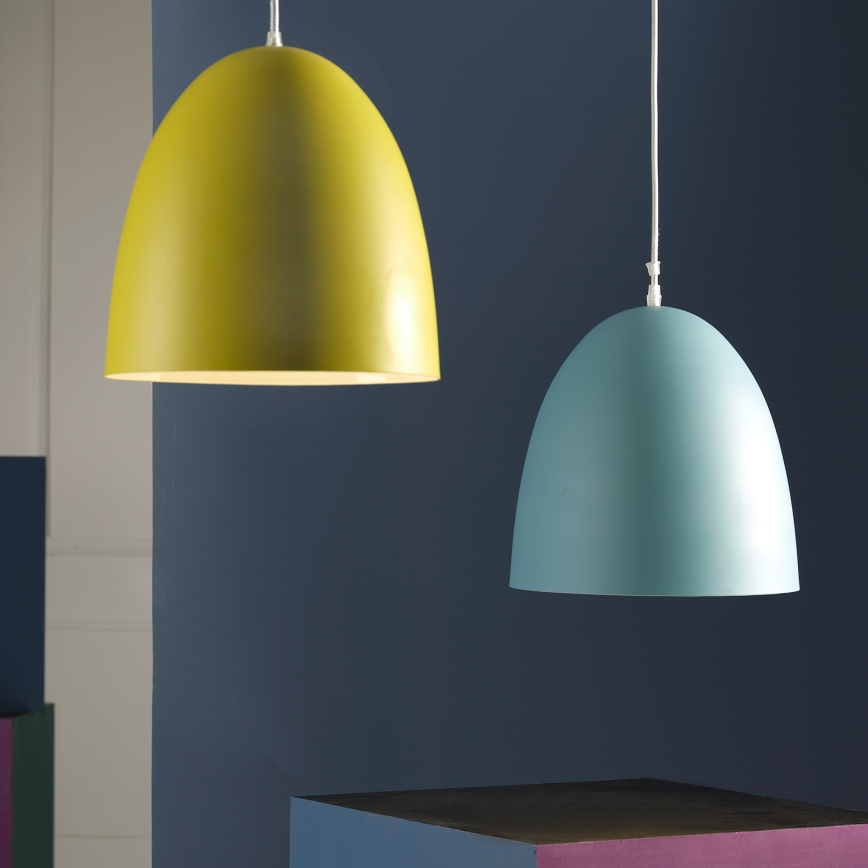 ONLI - Lámpara colgante AMBETA 1xE14/6W/230V azul
