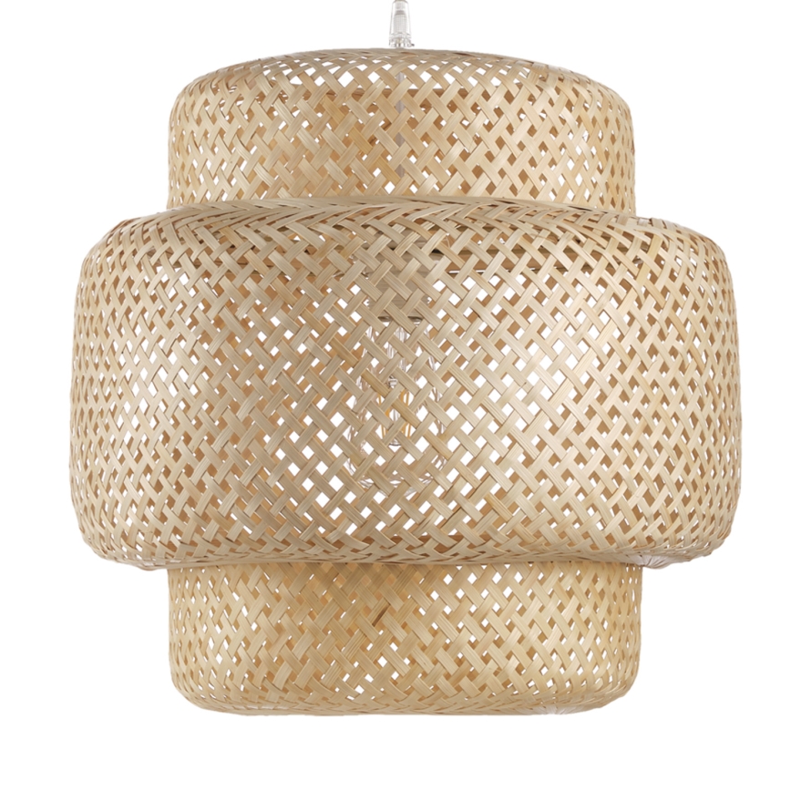 ONLI - Lámpara colgante BAMBOO 1xE27/22W/230V bambú