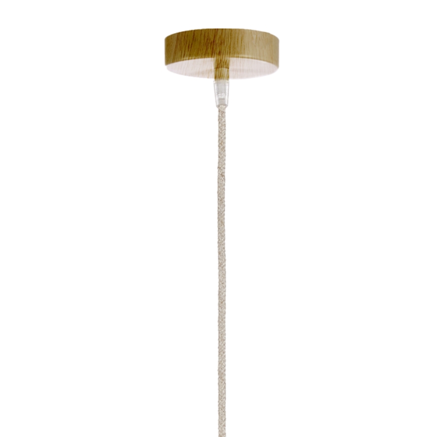 ONLI - Lámpara colgante BAMBOO 1xE27/22W/230V bambú
