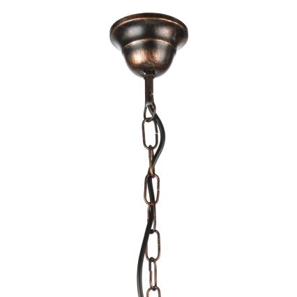 ONLI - Lámpara colgante con cadena LILIANA 5xE14/6W/230V