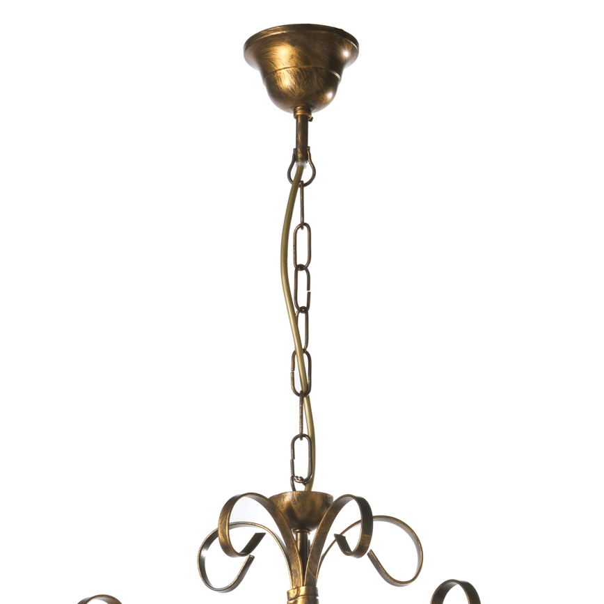 ONLI - Lámpara colgante con cadena ODINO 5xE14/6W/230V