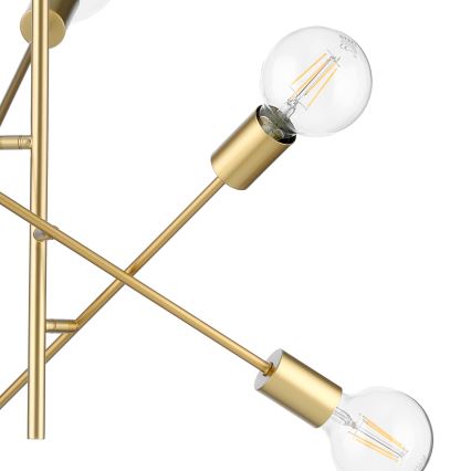 ONLI - Lámpara colgante CROSS 6xE27/22W/230V