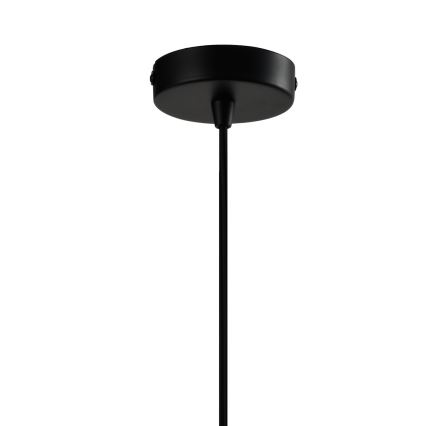 ONLI - Lámpara colgante CROSS 6xE27/22W/230V negro/latón
