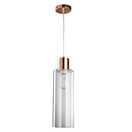 ONLI - Lámpara colgante DODO 1xE27/22W/230V cobre