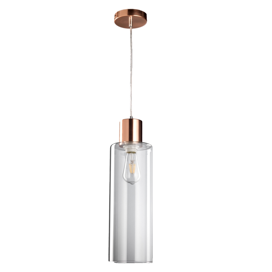 ONLI - Lámpara colgante DODO 1xE27/22W/230V cobre