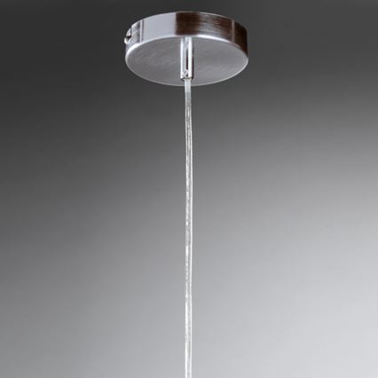 ONLI - Lámpara colgante DODO 1xE27/22W/230V cromo brillante