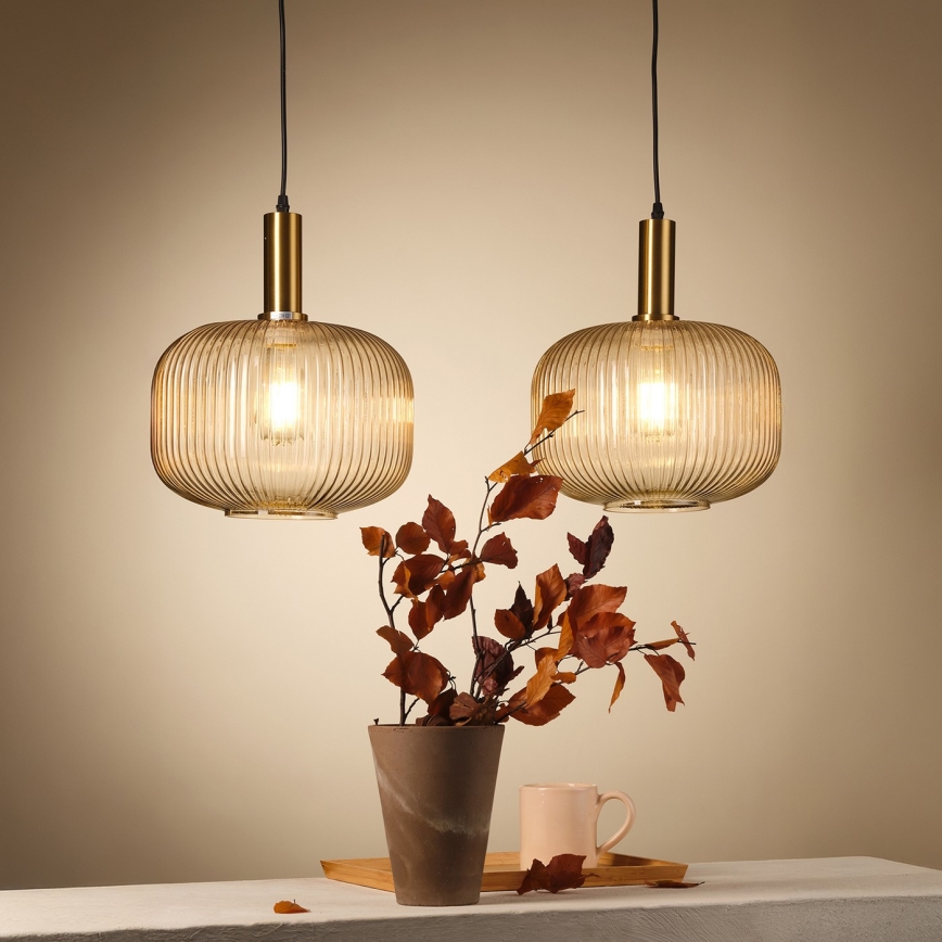 ONLI - Lámpara colgante DOROTY 1xE27/22W/230V diá. 30 cm