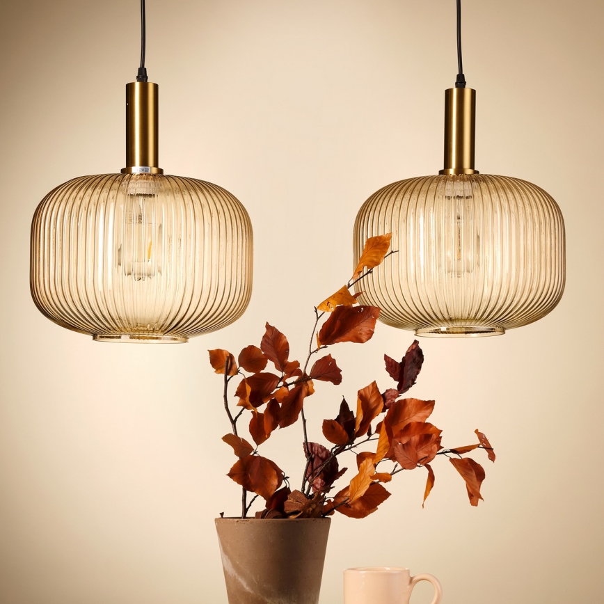 ONLI - Lámpara colgante DOROTY 1xE27/22W/230V diá. 30 cm