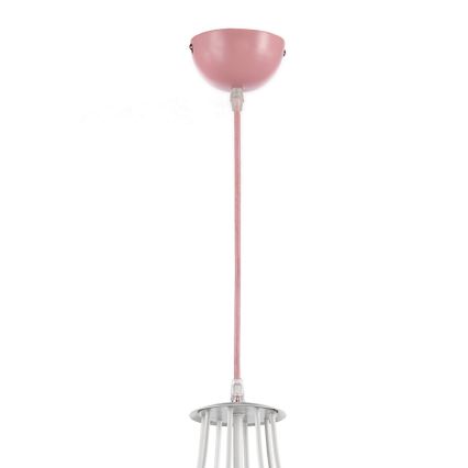 ONLI - Lámpara colgante infantil TITTA 1xE27/22W/230V rosa