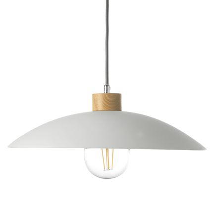 ONLI - Lámpara colgante OHANA 1xE27/22W/230V roble