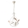 ONLI - Lámpara de araña con cadena LUCREZIA 1xE14/6W/230V bronce