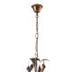 ONLI - Lámpara de araña con cadena LUCREZIA 5xE14/6W/230V bronce