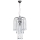 ONLI - Lámpara de araña con cadena PIOGGIA 1xE27/22W/230V cromo