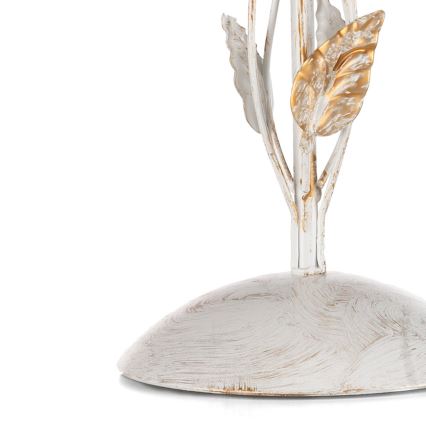 ONLI - Lámpara de mesa COLLANA 1xE14/6W/230V 40 cm blanco
