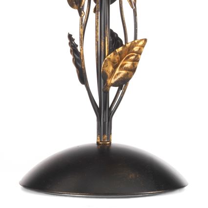 ONLI - Lámpara de mesa COLLANA 1xE14/6W/230V 40 cm bronce